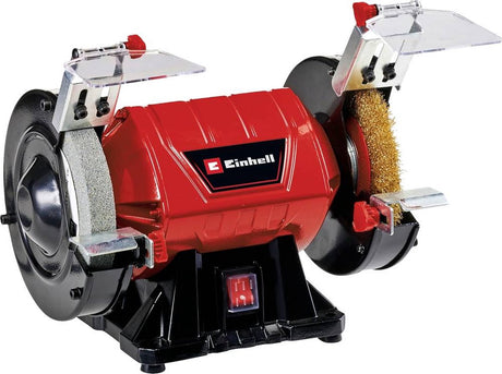 Einhell elektrisk bænksliber tc-bg 150 b - 350 b - 2.980 t min - ø150x32x20 mm - inkl. 1x slibesten (1x k36) og 1x børsteskive