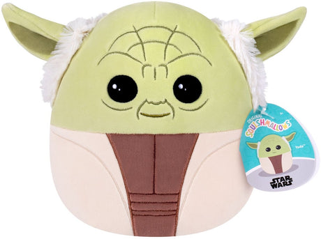 Squishmallows - star wars - lille plys - yoda - 20 cm plys