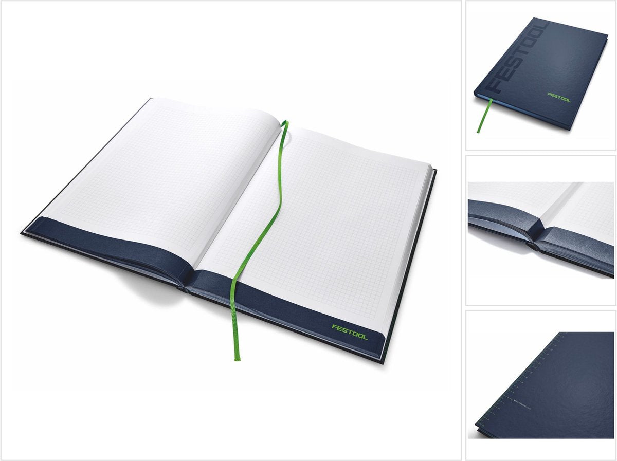 Festool notesbog indbundet a4 200 sider - 498866