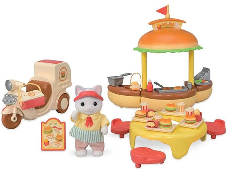 Sylvanian families 5757 hamburgerstand