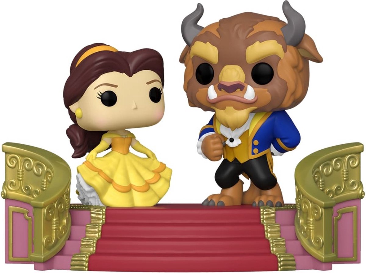 Skønheden og udyret belle udyret (pop! øjeblik) vinylfigur 1141 unisex funkofilmøjeblikke - neutral - standard