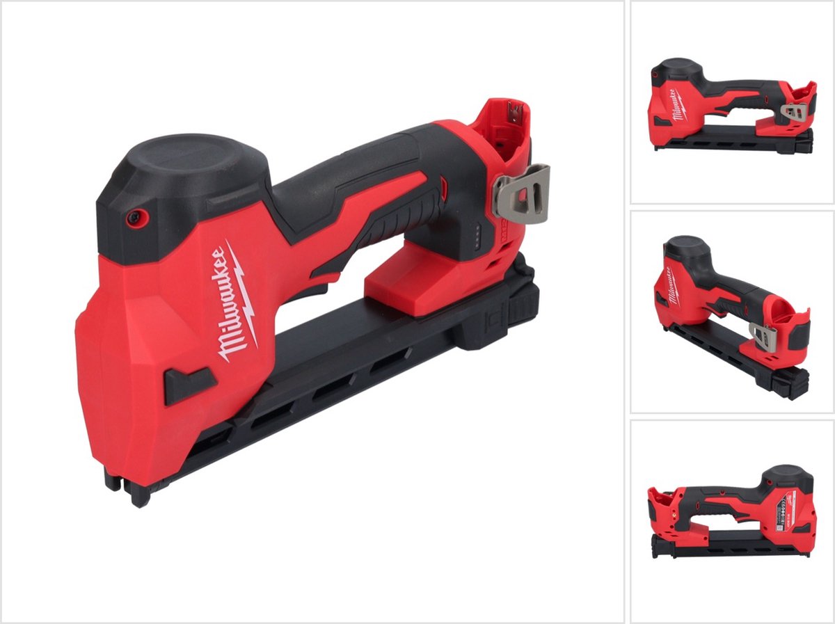 Milwaukee m12 bcst-0 subcompact kabelhæftemaskine 12v grundhus - 4933480488