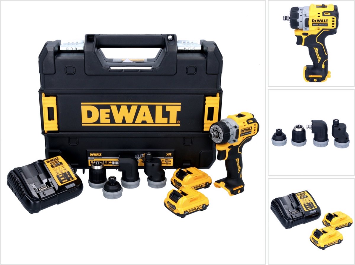Dewalt DCD703L2T-QW akku boremaskine