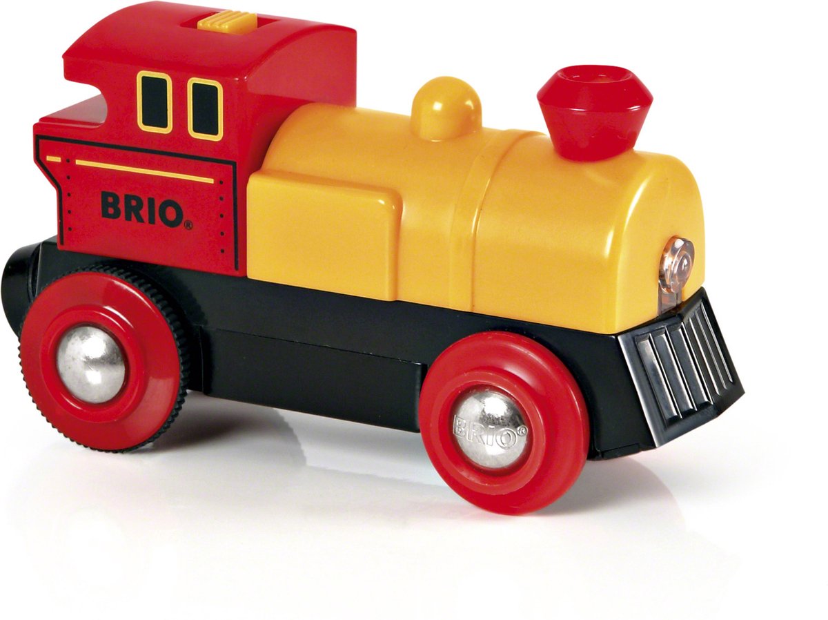 Brio legetøjslokomotiv | på batterier