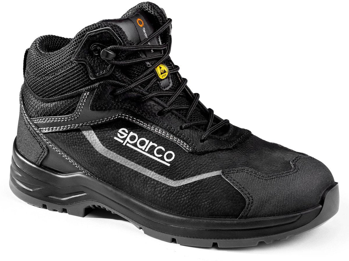 Sparco arbejdssko s3s - indy oscar - sort - sort - 43