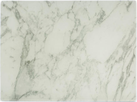 Typhoon bordpladebeskytter i glas - marmor - 40x30cm