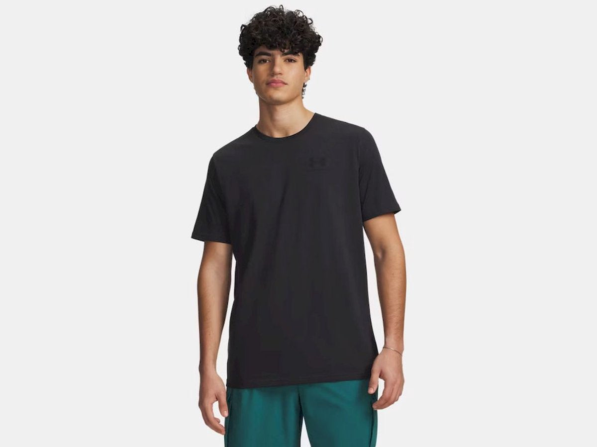Under Armour UA M Sportstyle LC SS-BLK Sportstrøje til mænd - Sort