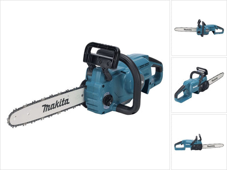 Makita duc357zx2 18 volt batteri lxt motorsav 35 cm børsteløst sværd leveret uden batterier og oplader