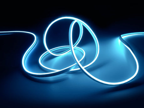 Rl live your light reality neon LED strip - hvid - LED RGB 14W - længde 3 m - kan afkortes - integreret lysdæmper - hukommelsesfunktion - fjernbetjening - RGB farveskifter
