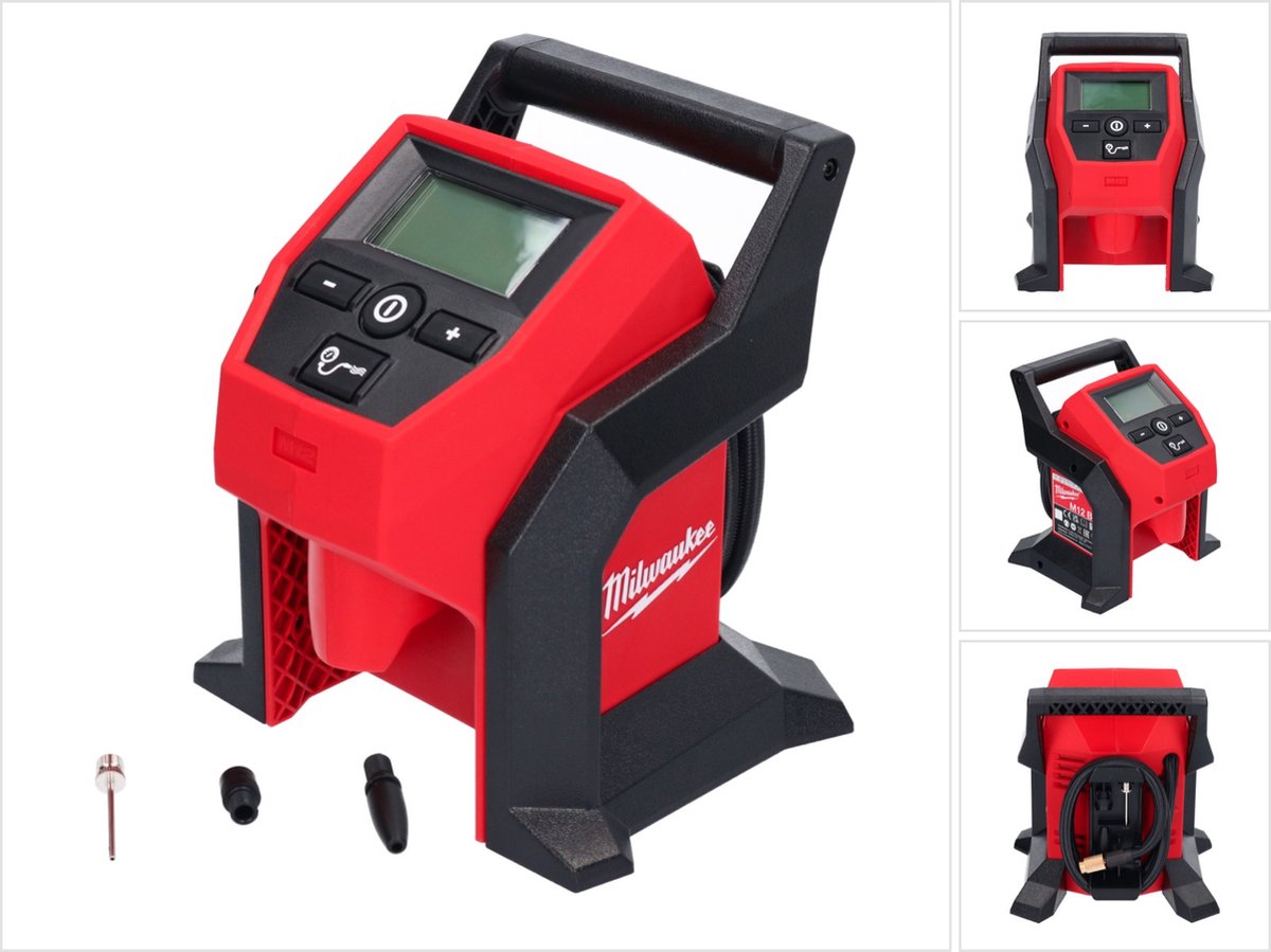 Milwaukee m12 bi-0 li-ion batteri subkompakt luftpumpe - krop
