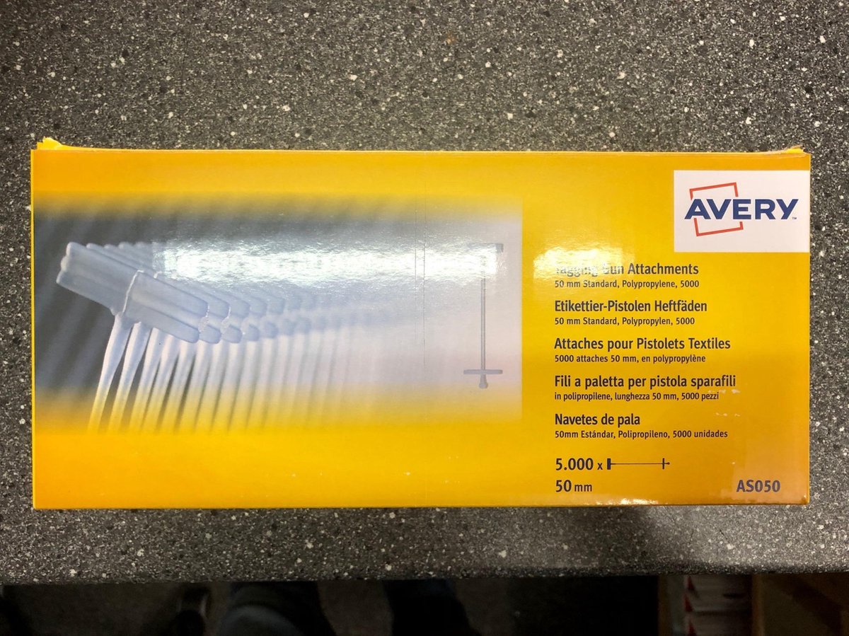 Avery tekstilnåle