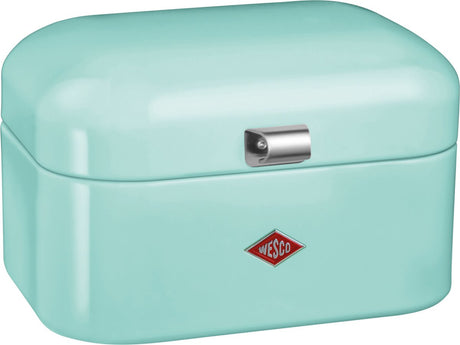 Wesco single grandy brødspand | 7,5 liter - størrelse m | metal - mynte | opbevaring af brød