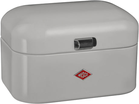 Wesco single grandy brødspand | 7,5 liter - størrelse m | metal - grå | opbevaring af brød