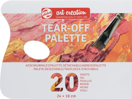 Talens art creation afrivningspalette 18 x 24 cm