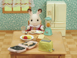 Sylvanian familier 5444 morgenmad sæt dukkehus møbler
