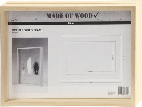 Creativ company dobbeltsidet stel, d: 4,5 cm, mål 22,1x30,8 cm, 1 stk.