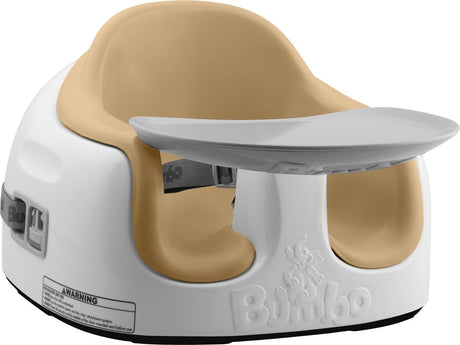 Bumbo multisæde muskatnød - indigo gul - høj stol - barnestol - babystol - selepude - multifunktionel
