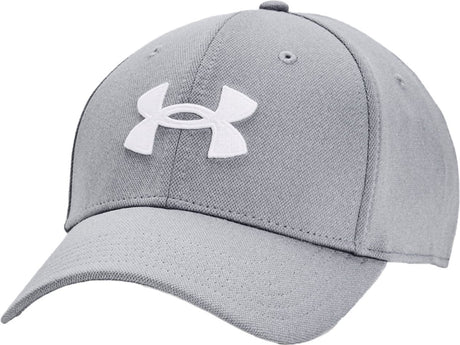 Under armour m lynende lav str-grå herrekasket - stål - hvid