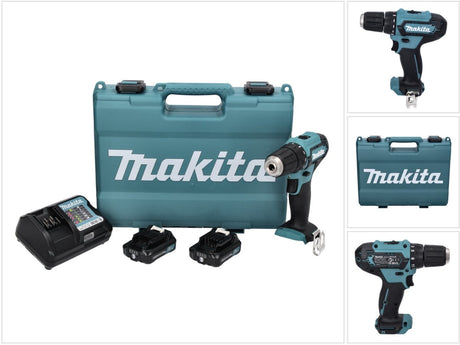Makita df333dwae boor- schroefmachine | 12v max (10,8v) 2.0ah li-ion schuifaccu