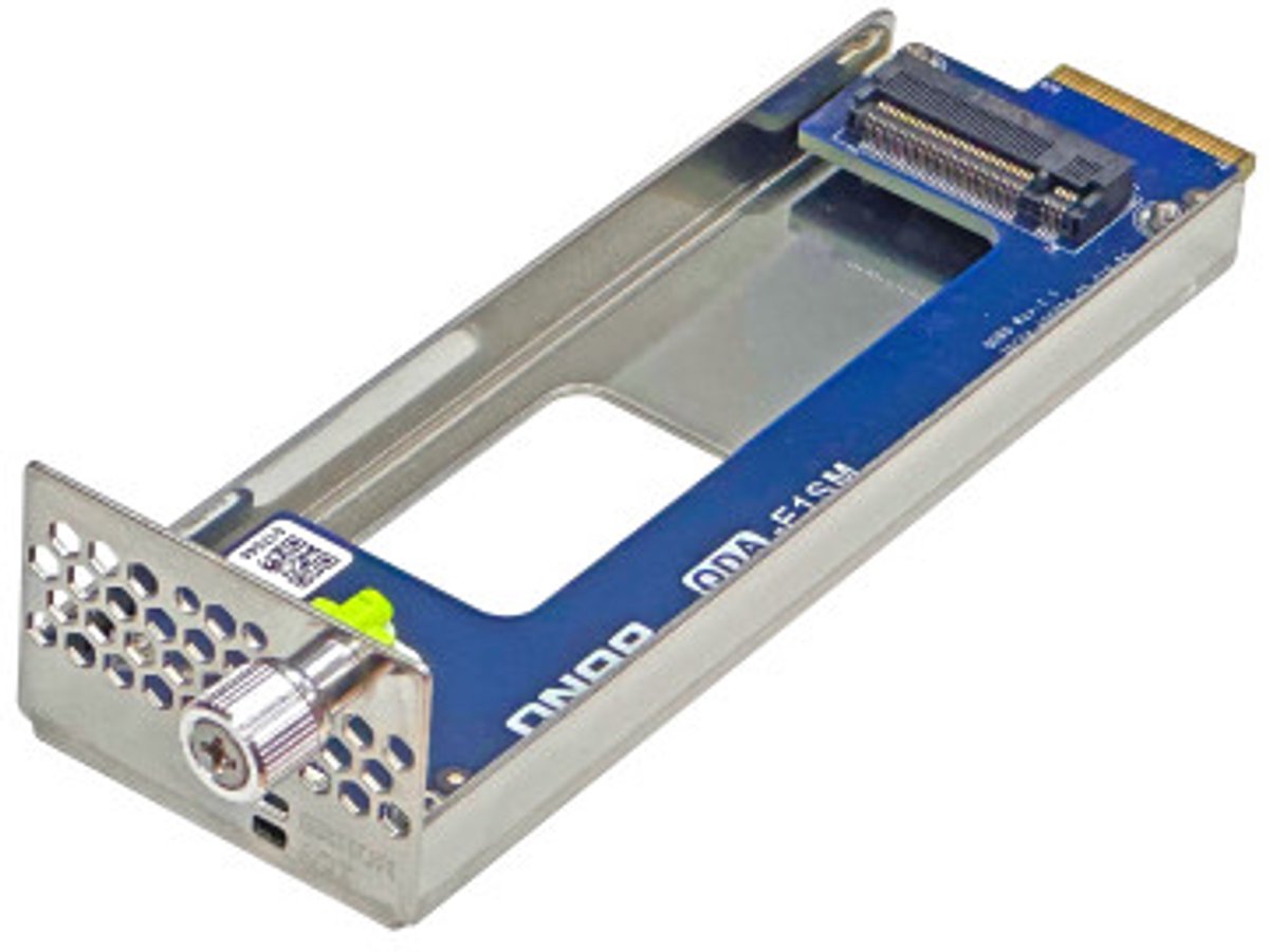Qnap qda-e1sm2 e1.s bakke m.2 adapter v2 interfacekort -adapter intern