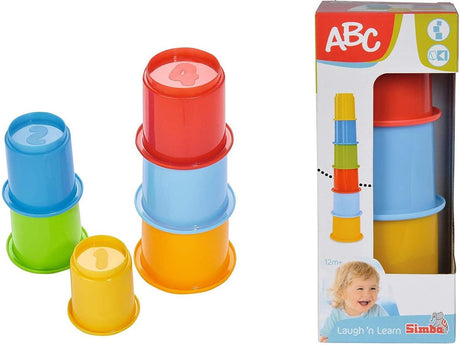Simba abc - stablingskopper - 0 til 36 måneder - formsorterer
