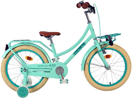 Volare fremragende børns cykel - piger - 18 tommer - grøn - 95% samlet