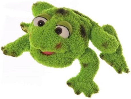 Living puppets gmbh living puppets handske marionet 25cm frø rolf grøn