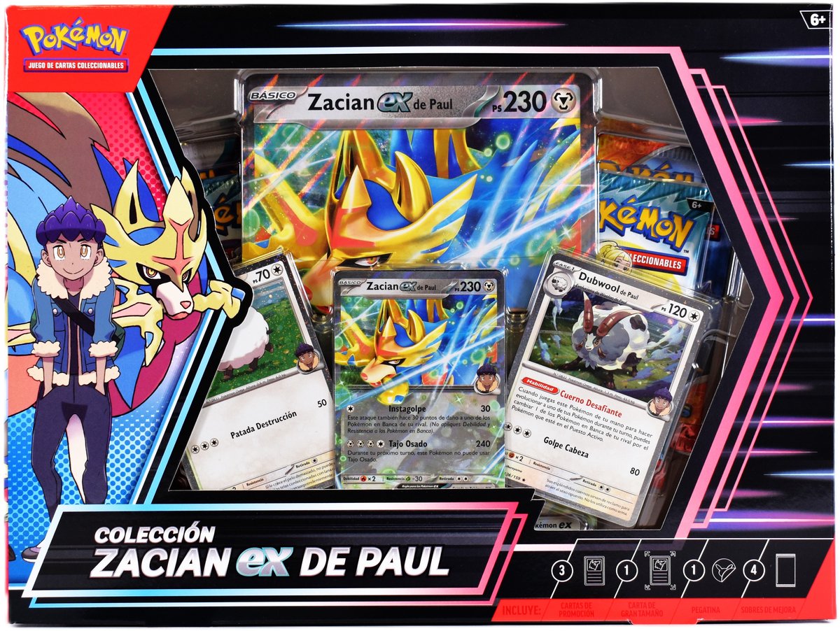 Pokémon pokemon tcg - hop’s zacian ex box