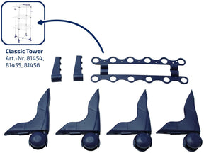 Leifheit accessoireset droogtoren - classic tower - 270, 340 en 450