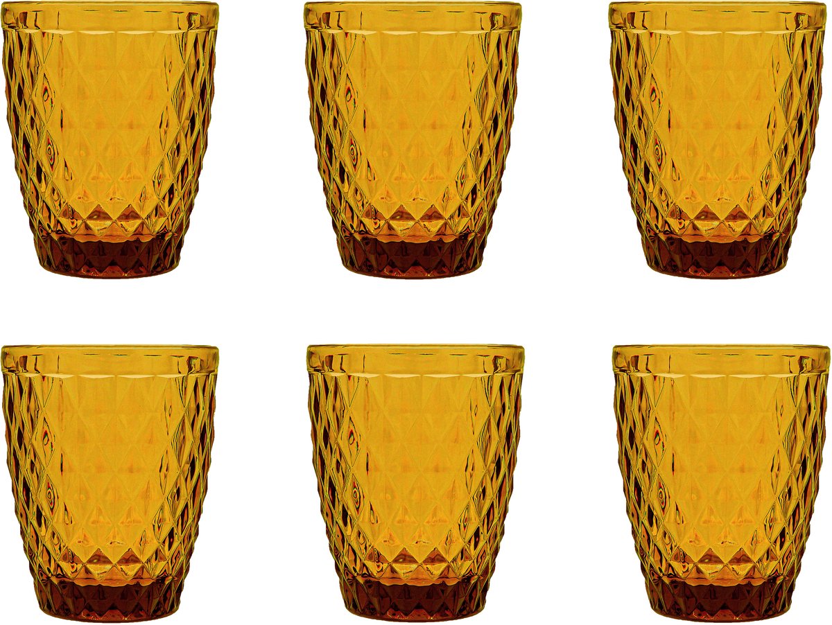 Medard de noblat - diamant - glas 22 cl - gul - 6 stk