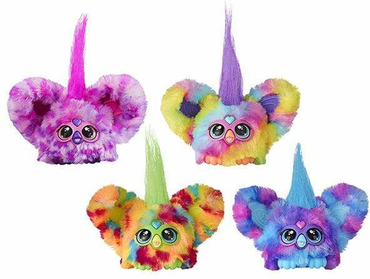 Furby furblets krammetøj med lyd - interaktivt legetøj fra hasbro - 12 cm