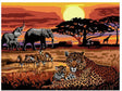 Ravensburger Creart Maleri ved nummer - Savannah -landskaber