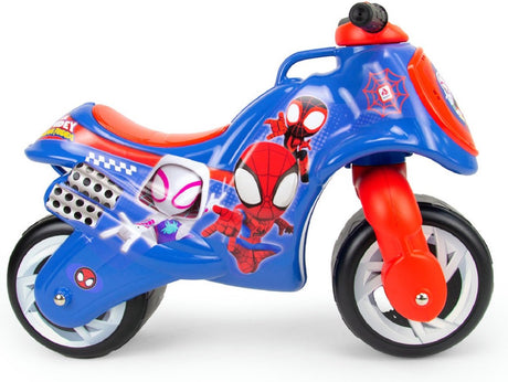 Injusa neox spiderman gåmotor fra 2 år - max. bæreevne 30 kg - 69 x 27,5 x 49 cm - blå rød