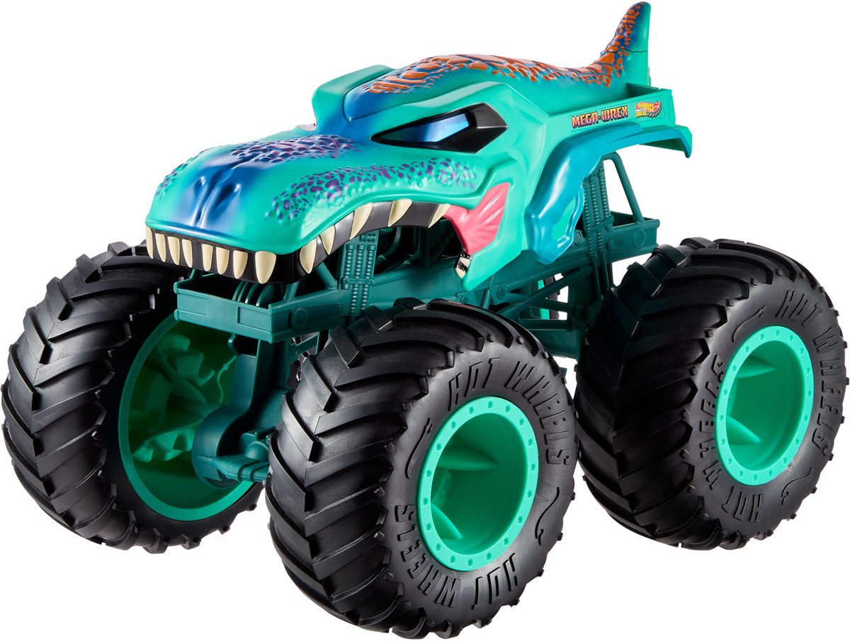 Hot wheels monster trucks kolossal mega wrex legetøjslastbil