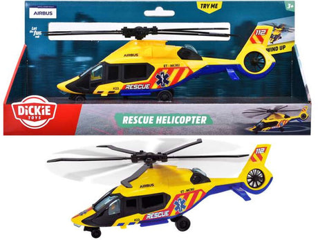 Dickie h160 redningshelikopter gul - 203714022