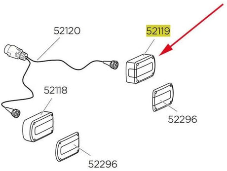Thule baglygte r euroway - tdd52119