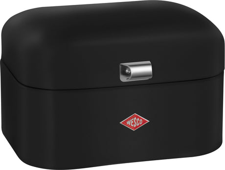 Wesco single grandy brødspand | 7,5 liter - størrelse m | metal - mat sort | opbevaring af brød