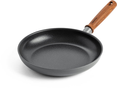 Greenpan mayflower pro stegepande 24cm - grå - træskaft - pfas-fri