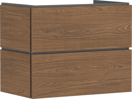 Hansgrohe xilesa e - badeværelsesmøbel - 780 470mm størrelse - 2 skuffer - til håndvask - kashmir eg