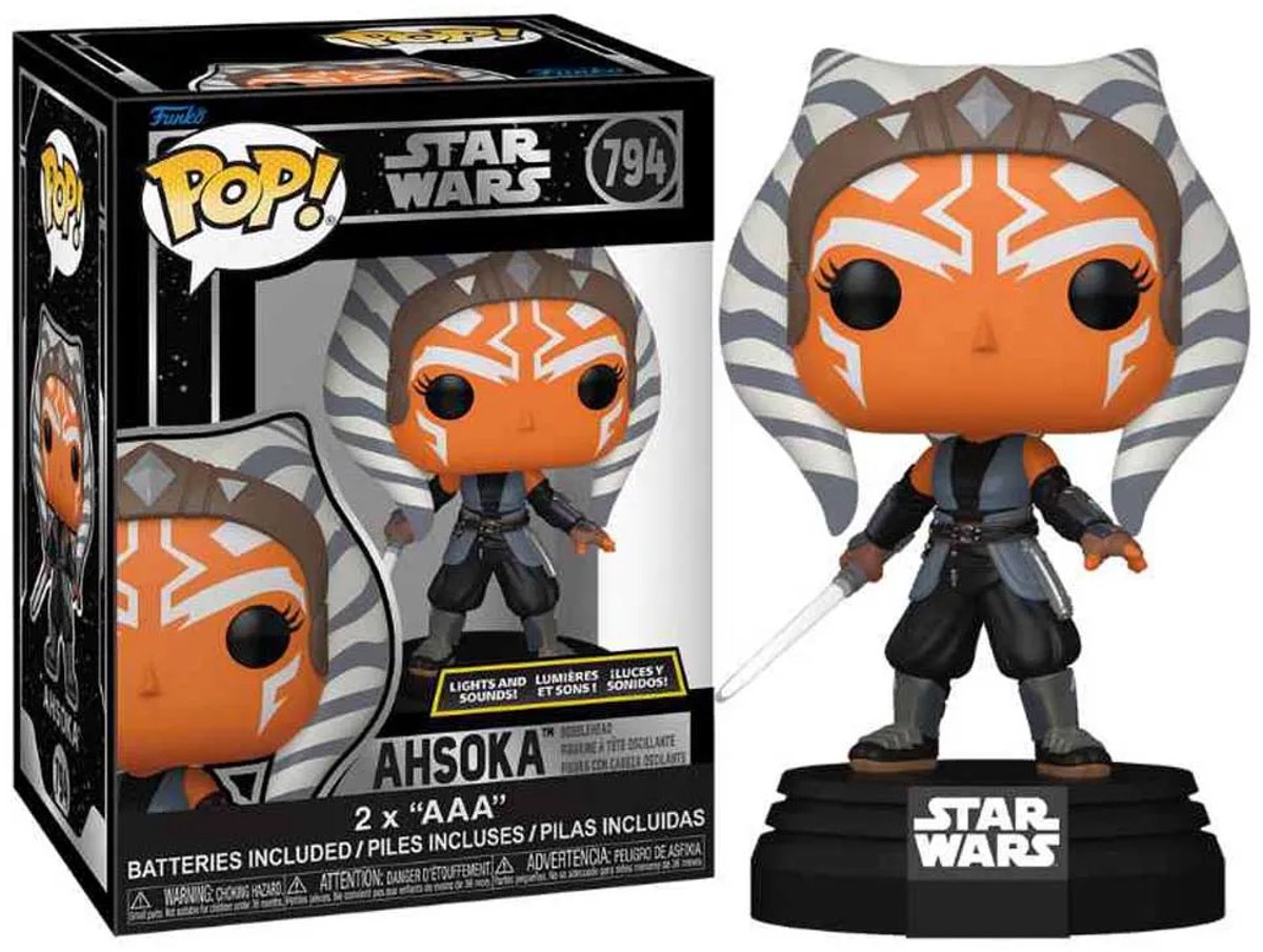 Funko pop! star wars - ahsoka #794 (lys og lyde)