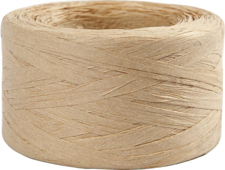 Creativ Company Paper Raffia Yarn Sand Color, 100m