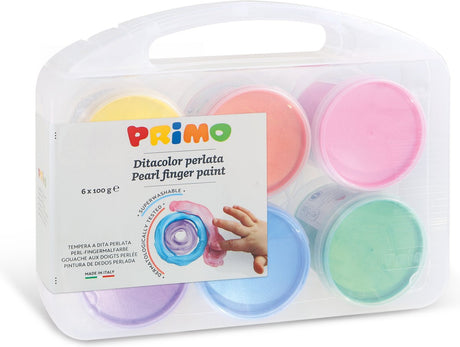 Primo - fingermaling perlemor (6x100gr)