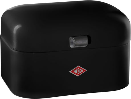 Wesco single grandy bread bin | 7,5 liter - størrelse m | metal - sort | opbevaring af brød
