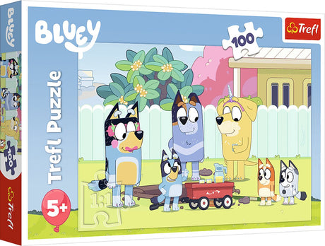 Trefl bluey serie puslespil - 100 brikker - fra 3 år