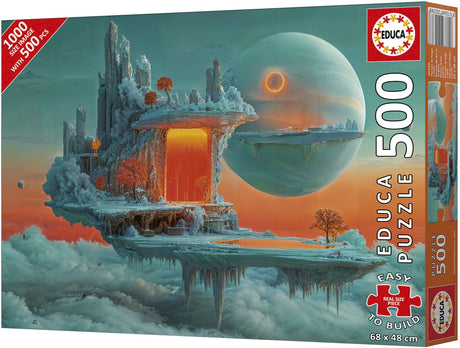 Educa puslespil 500 planeta ognia i lodu 113455 - puslespil 500 planet af ild og is 113455