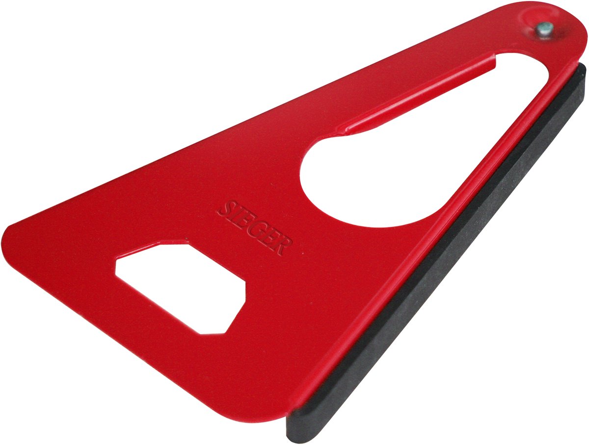Westmark multiåbner med gummistrop, krukke, dåse- og flaskeåbner, længde: 17 cm, stålgummi, sieger twist, forskellige farver: sølv rød blå, 10492270