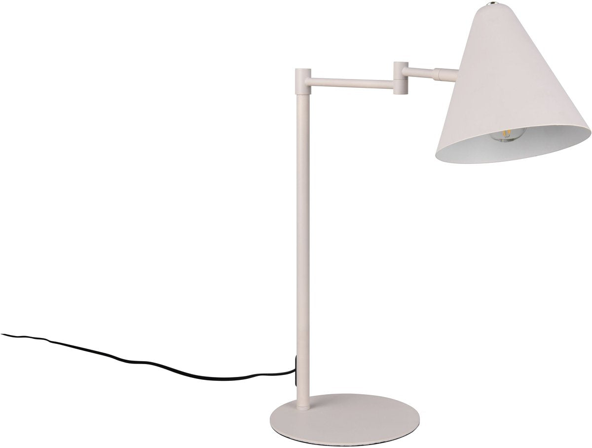 Trio cosima - bordlampe - grå varm - ekskl. 1x e14 4 w - drejelig
