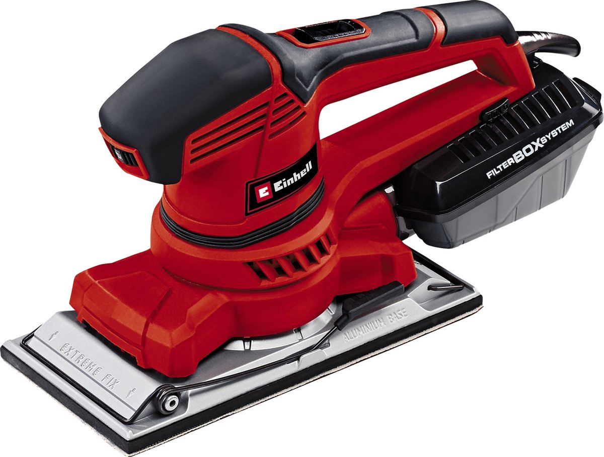 Einhell elektrisk orbitalsliber te-os 2520 e - 250 w - slibeflade: 230x115 mm - inkl. 1 slibeark
