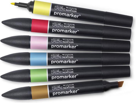 Winsor Newton Promarker™ Mid Tones 6 sæt