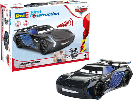 Revell modelbyggesæt militærkøretøjer - 00921 jackson storm disney biler - lys - lyd - første byggeplastik - 1:20 - modelsæt